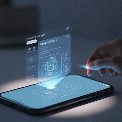 Smartphone with various lens attachments and a portable tripod, on a clean background, no text, no words, no typography